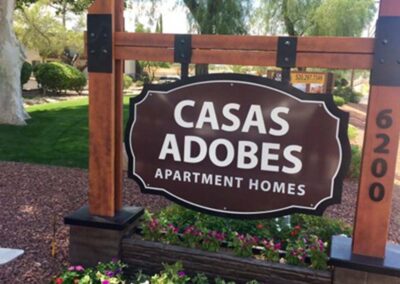 Casas Adobes | Apartments For Rent in Tucson, AZ | Monument Sign