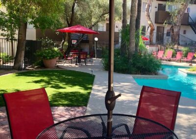 Casas Adobes | Apartments For Rent in Tucson, AZ | Pool Lounge Area