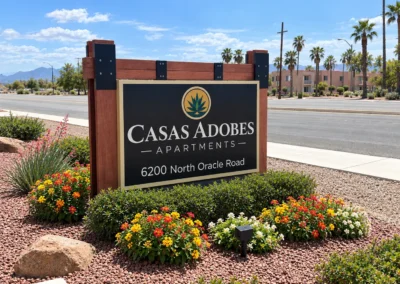 Casas Adobes | Apartments For Rent in Tucson, AZ | Monument Sign